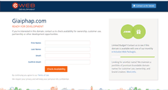 Desktop Screenshot of giaiphap.com
