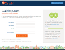 Tablet Screenshot of giaiphap.com